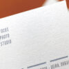 PEARL WHITE BUSINESS CARDS