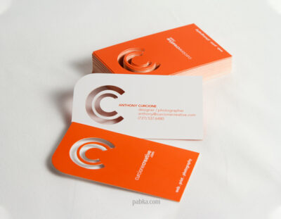 Die Cut Business Cards