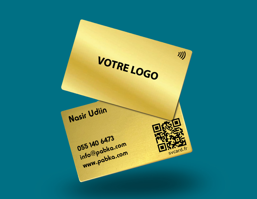 Gold NFC Business Cards