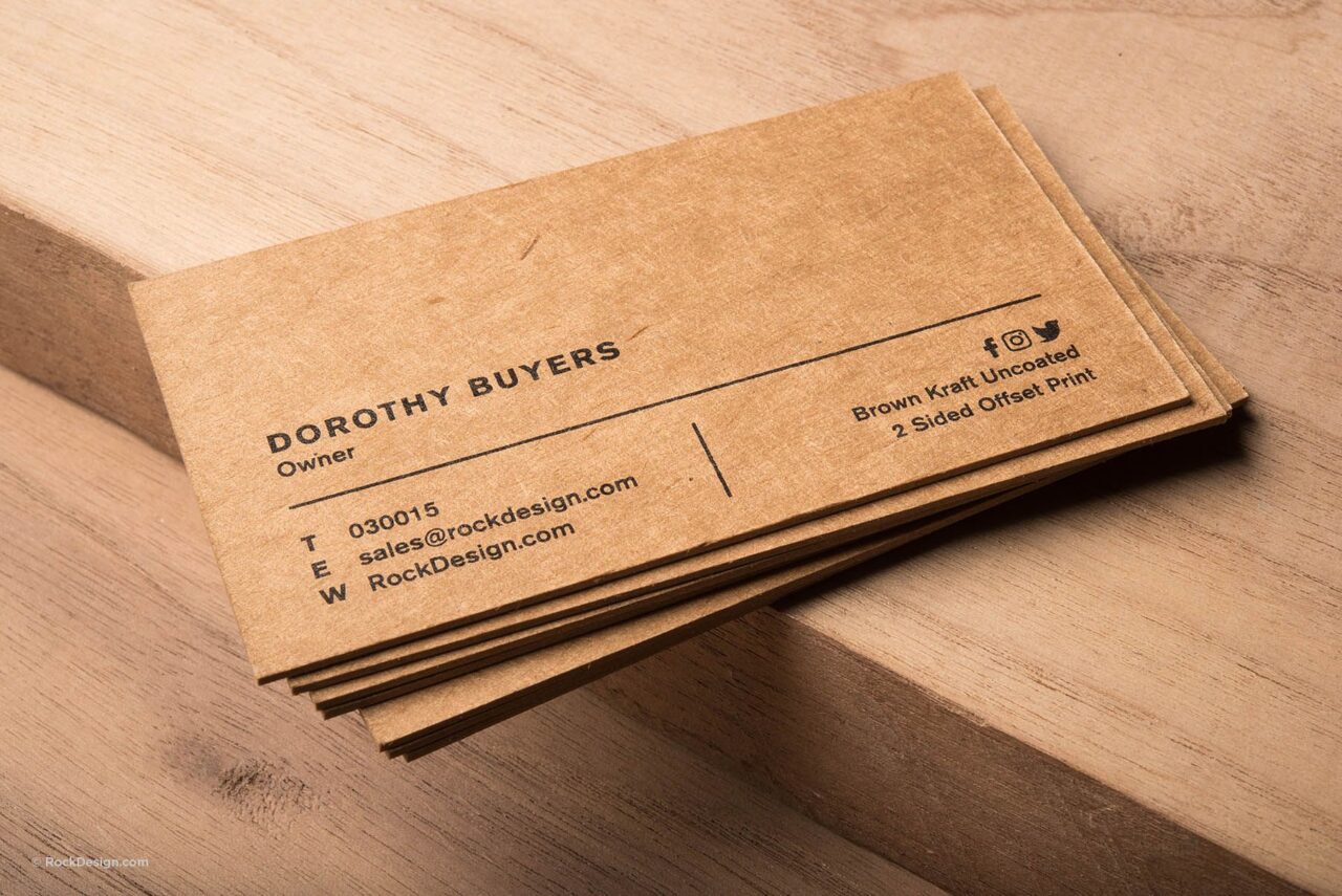 Craft business Cards