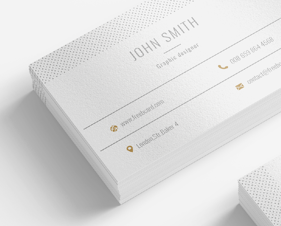 Conqueror Business Cards