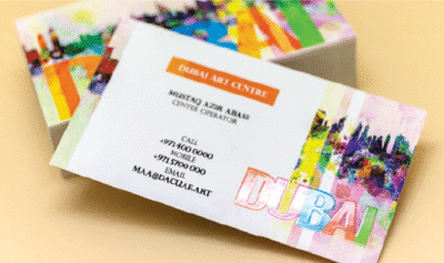 3D Spot UV Business Cards