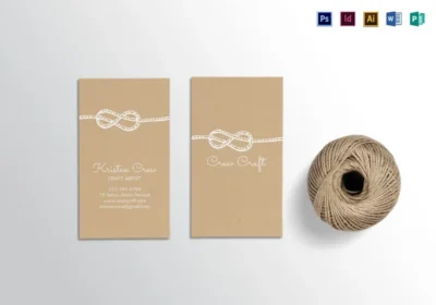 Craft business Cards