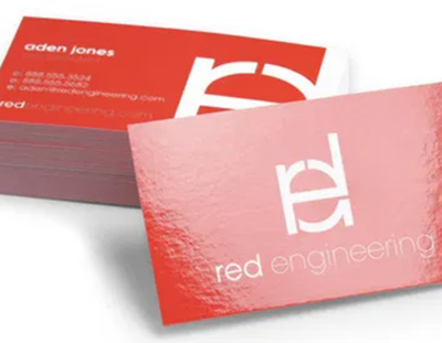 Glossy Business cards Laminated 400gsm