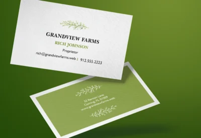 TEXTURED BUSINESS CARDS