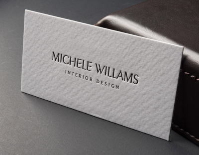 Textured Business Cards