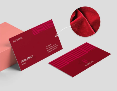 Velvet Business Cards