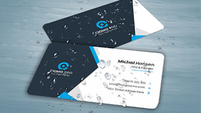 Waterproof Cards