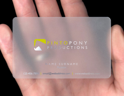 PVC business Cards