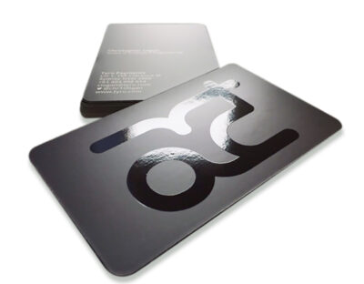 Business Cards Rounded Corner 3d Spot UV