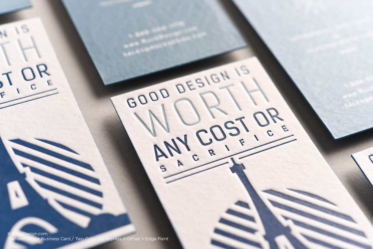 TEXTURED BUSINESS CARDS