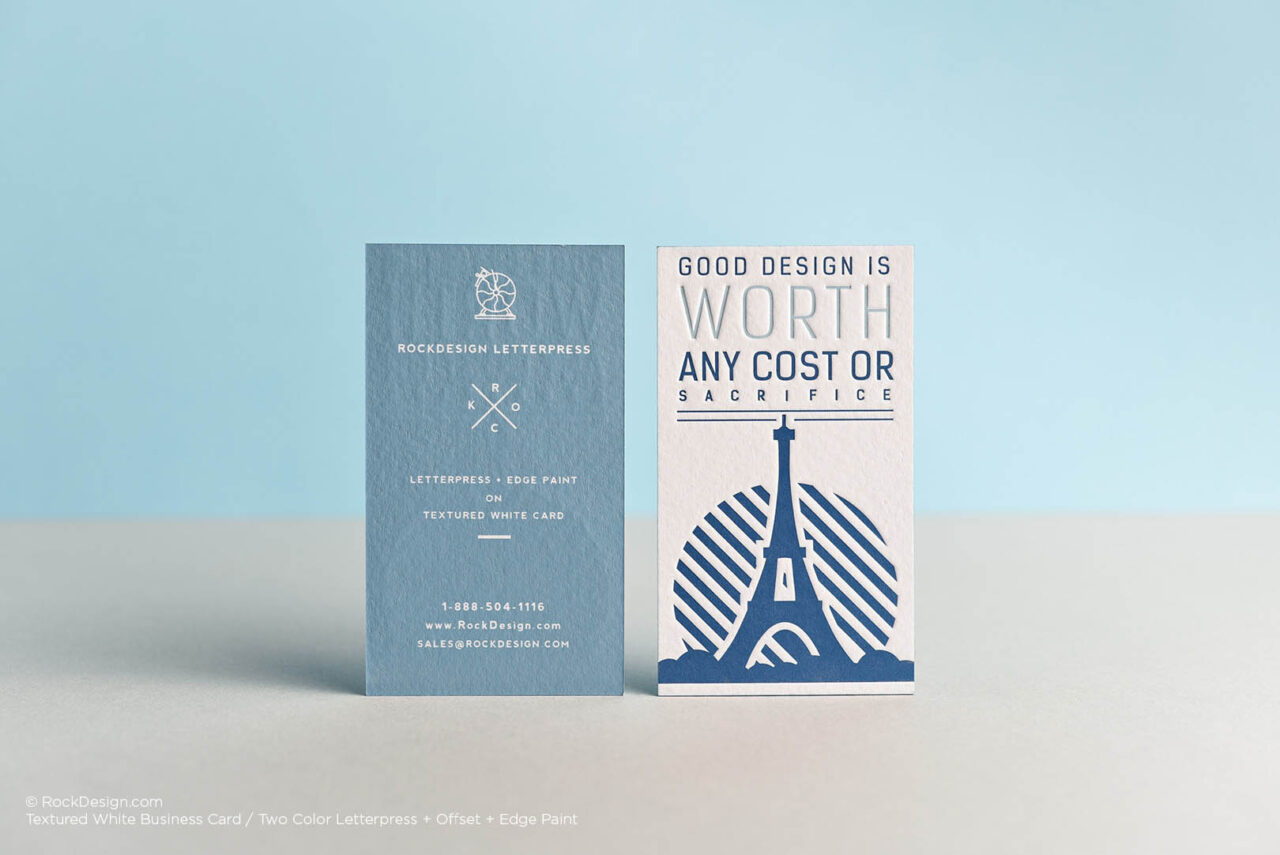 TEXTURED BUSINESS CARDS