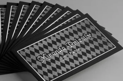 3D Foil Business Cards