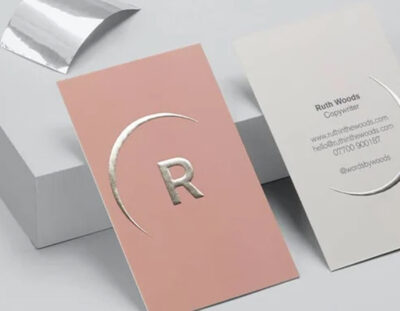 3D Foil Business Cards