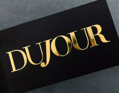 3D GOLD FOIL BUSINESS CARDS