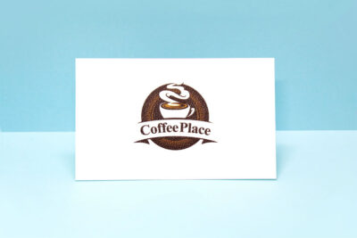 Coral royal dutch eggshell Business Cards