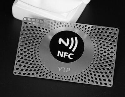 Silver Metal Nfc Cards