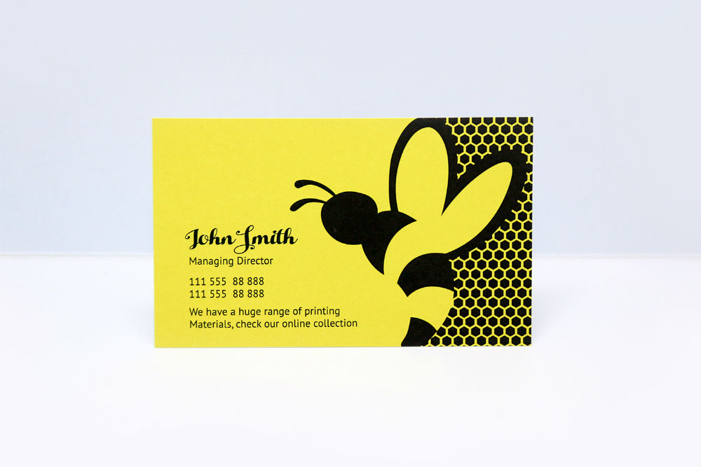 Conqueror White Wove Business Cards