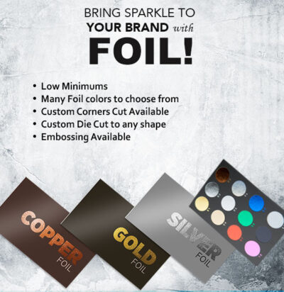 3D Foil Business Cards