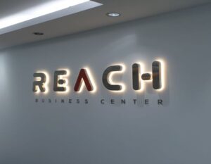 Reception Signage